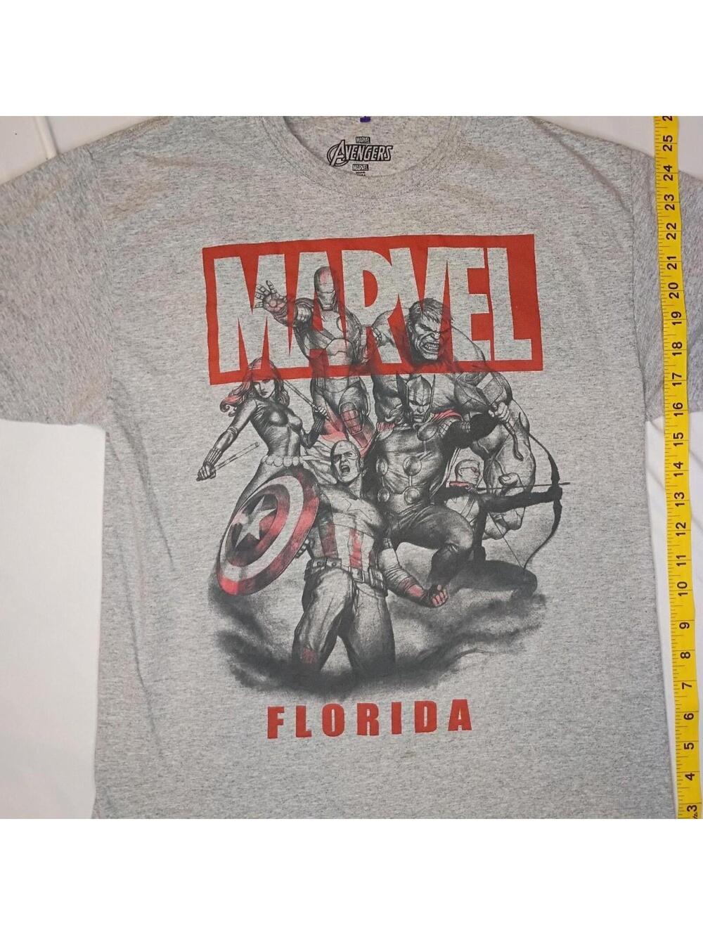 Marvel Men's Grey Tshirt